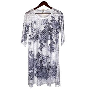 Brittany Black Women Lace Shift Mini Dress Small Fairycore Ethereal Dinner NEW‎